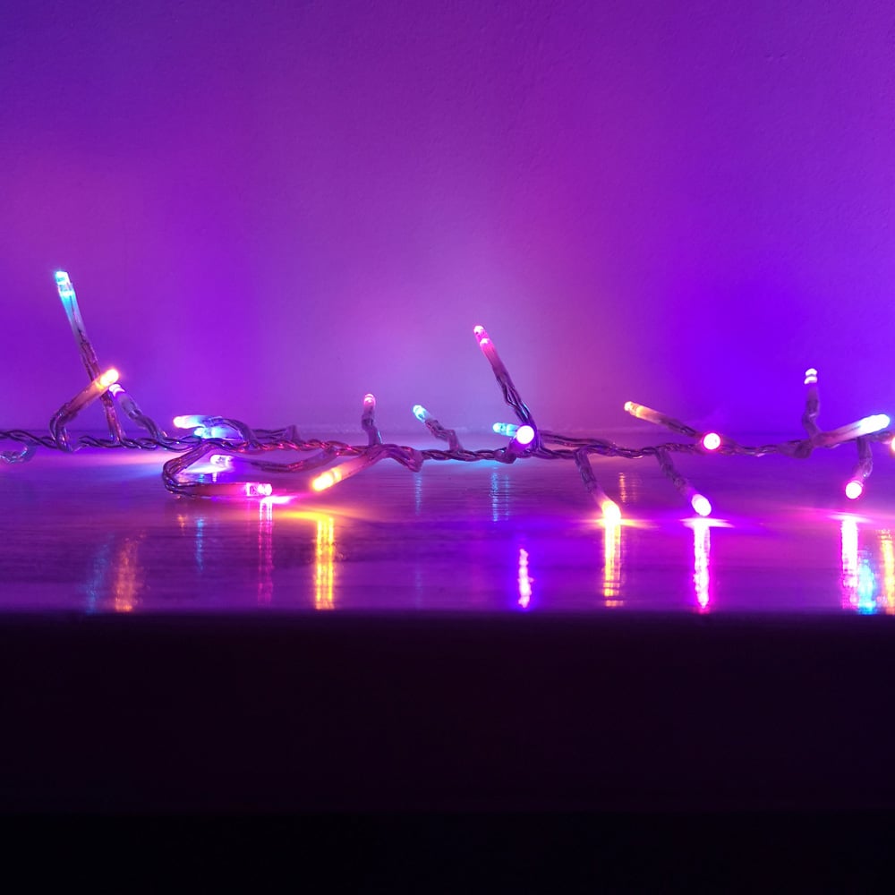 Premier ClusterBrights 960 Rainbow LED Multi-Function Christmas Cluster Light 12.4m Image 4