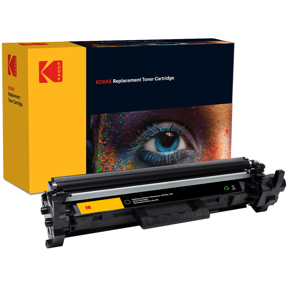 Kodak HP CF217A Black Replacement Laser Cartridge Image 1