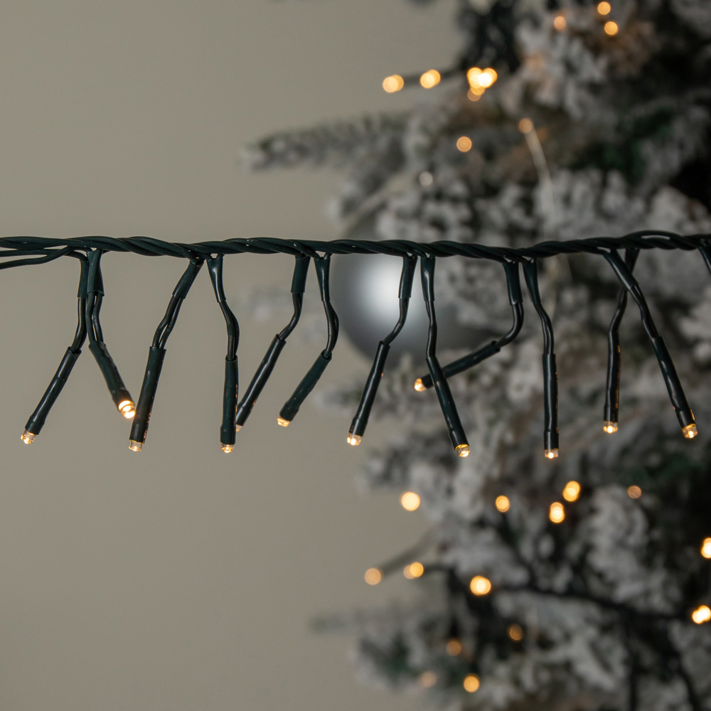 Samuel Alexander 1440 Warm White LED Christmas Cluster Light 18.5m Image 4