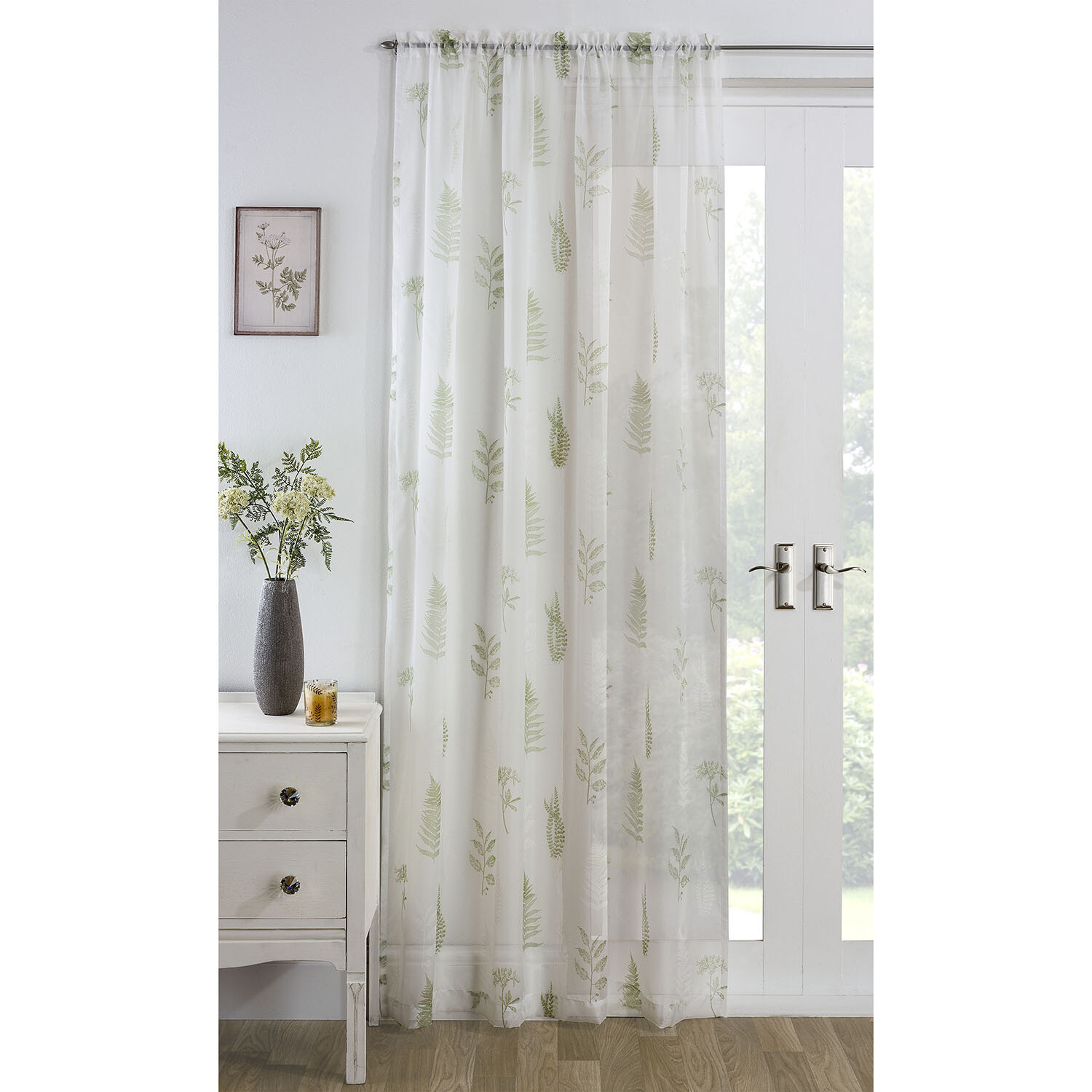 Bracken Panel - Green / 183cm Image 4
