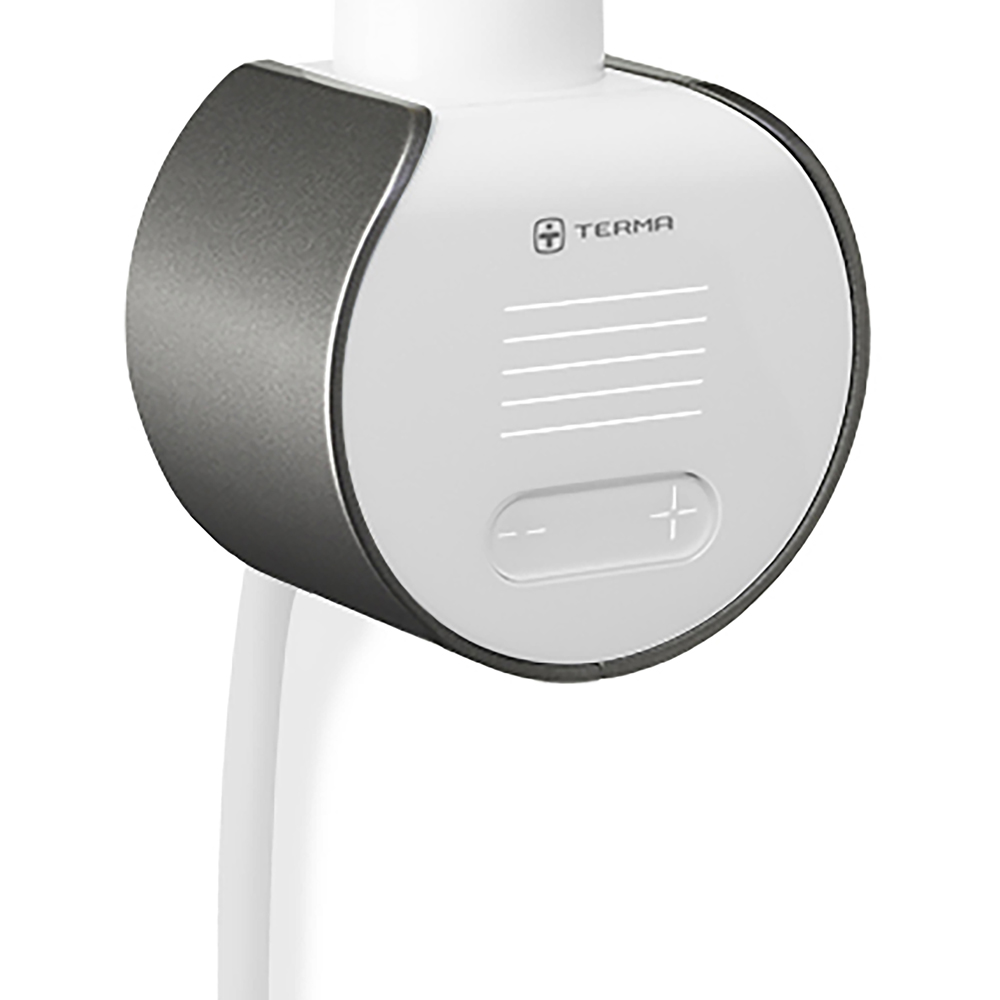 Terma Rolo-Room E Wi-Fi Salt n Pepper Electric Radiator 2000W 2000 x 755mm Image 5