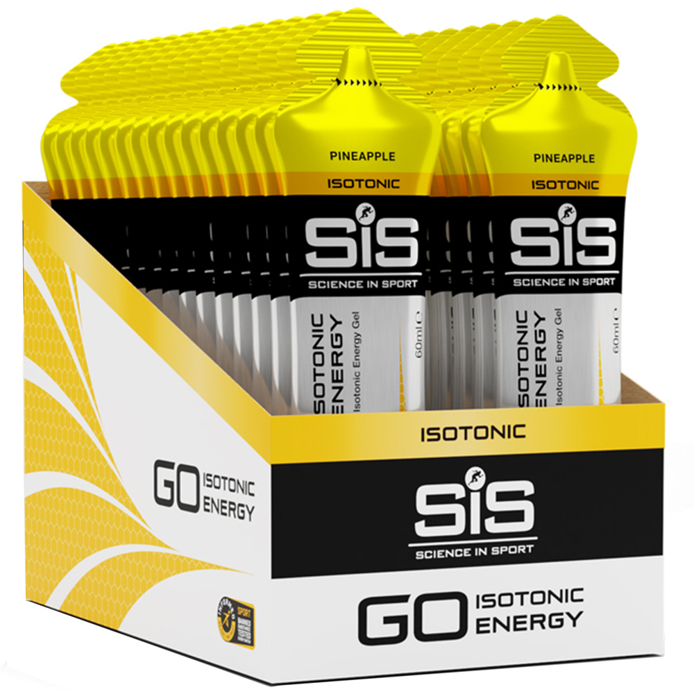 SiS Go Isotonic Gel Pineapple 60ml - Yellow Image