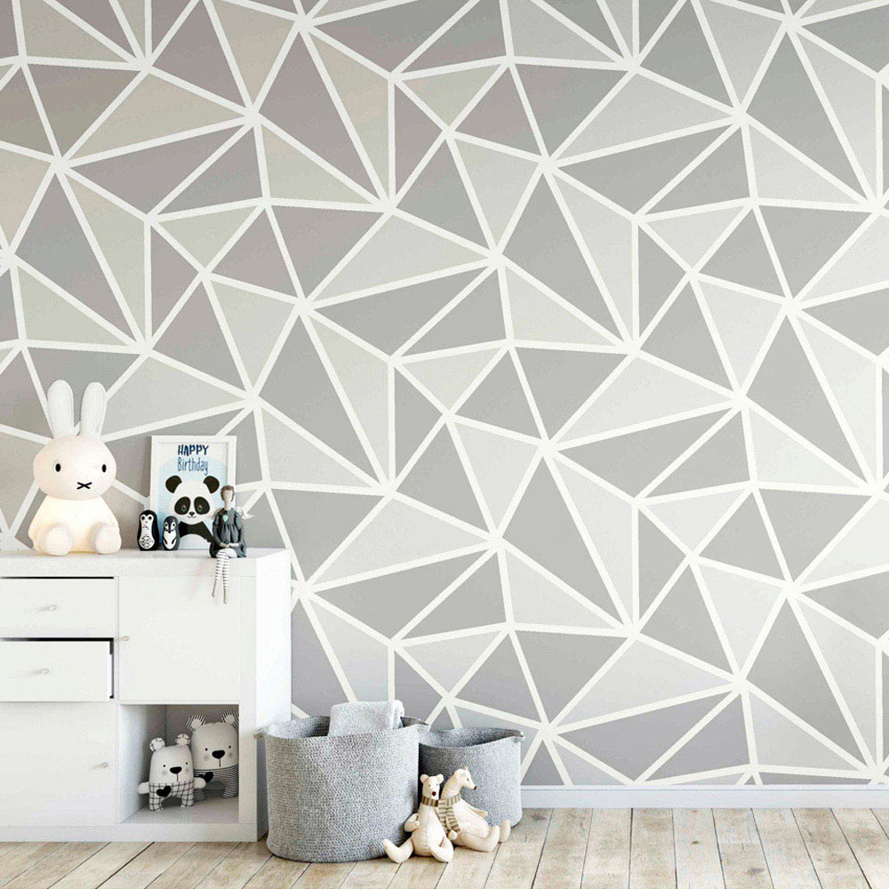 Arthouse Sequin Fragments Silver and Grey Wallpaper Image 7