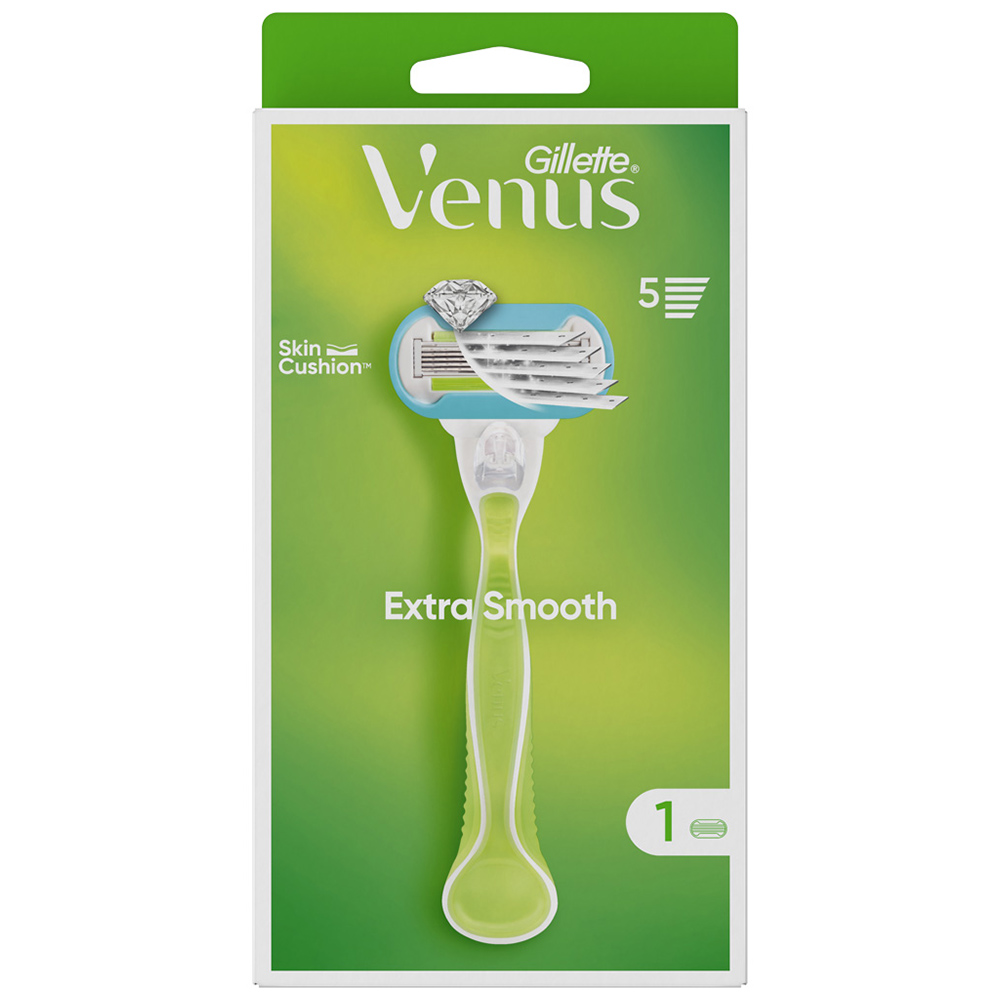 Gillette Venus Extra Smooth Razor 1 Blade Image 1