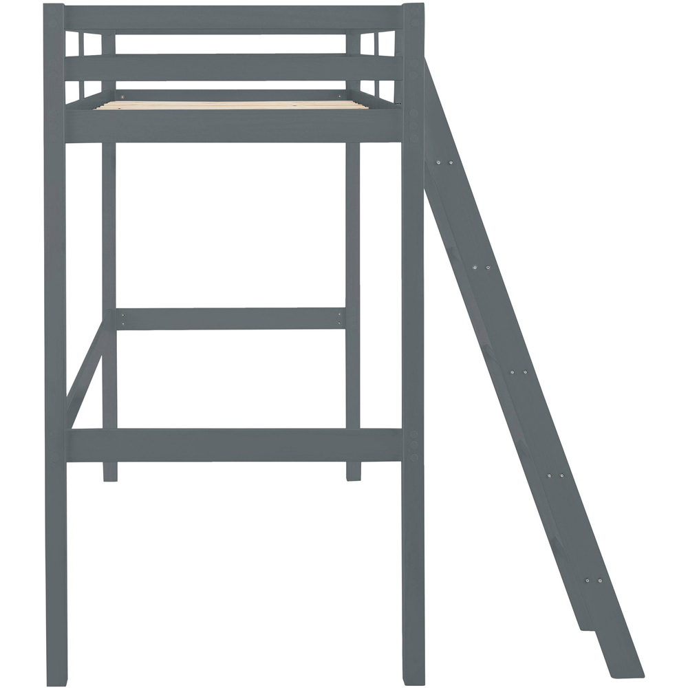 Loft24 Alpi2 Single Grey High Sleeper Bed Image 4