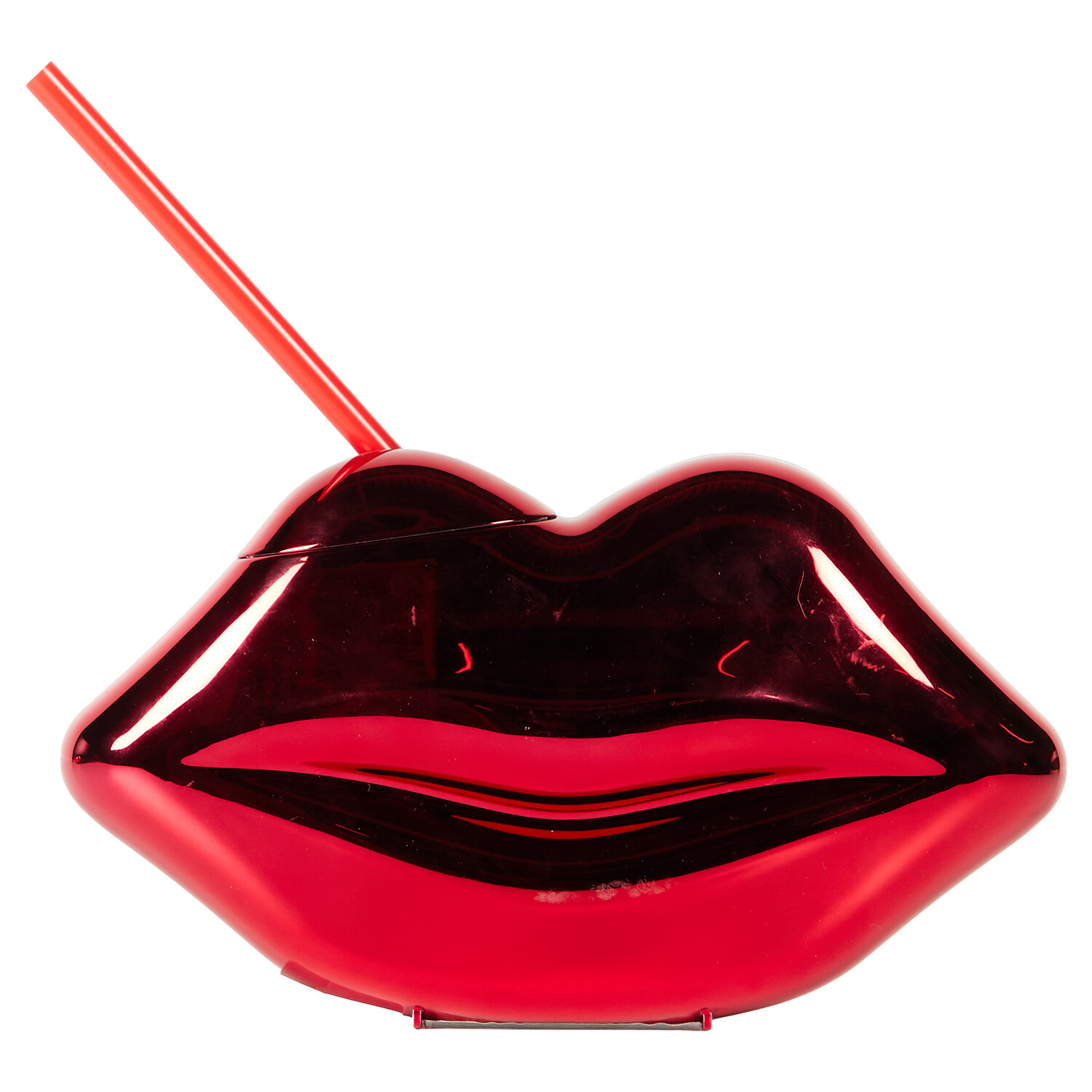Lips Novelty Tumbler - Red or Pink Image 3