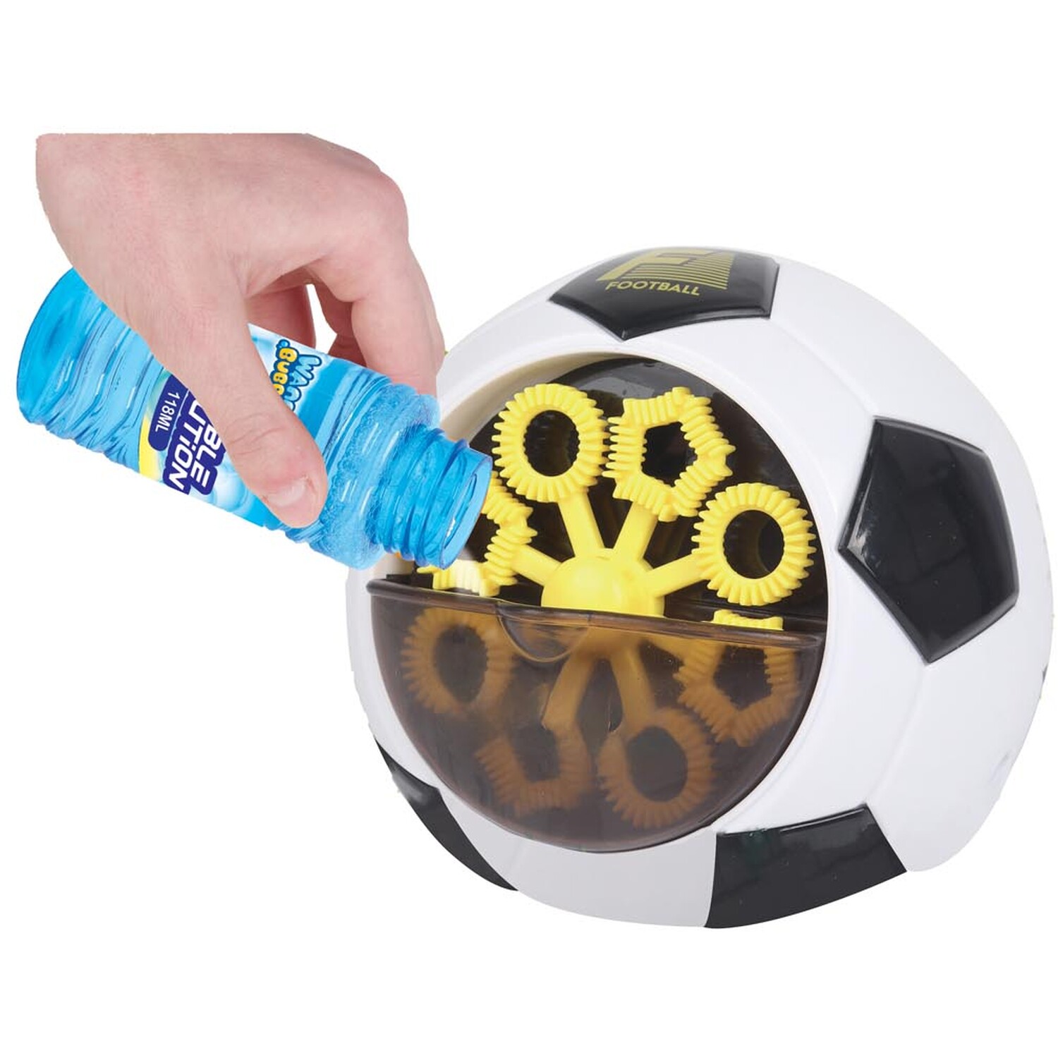 Football Bubble Machine and Solution - White Image 3