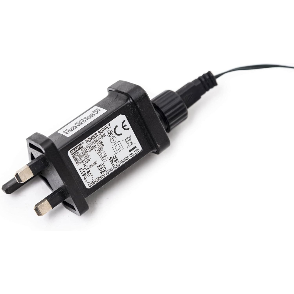 Shatchi Cool White LED Pre-Lit Slim Pencil Artificial Christmas Tree 7ft Image 3