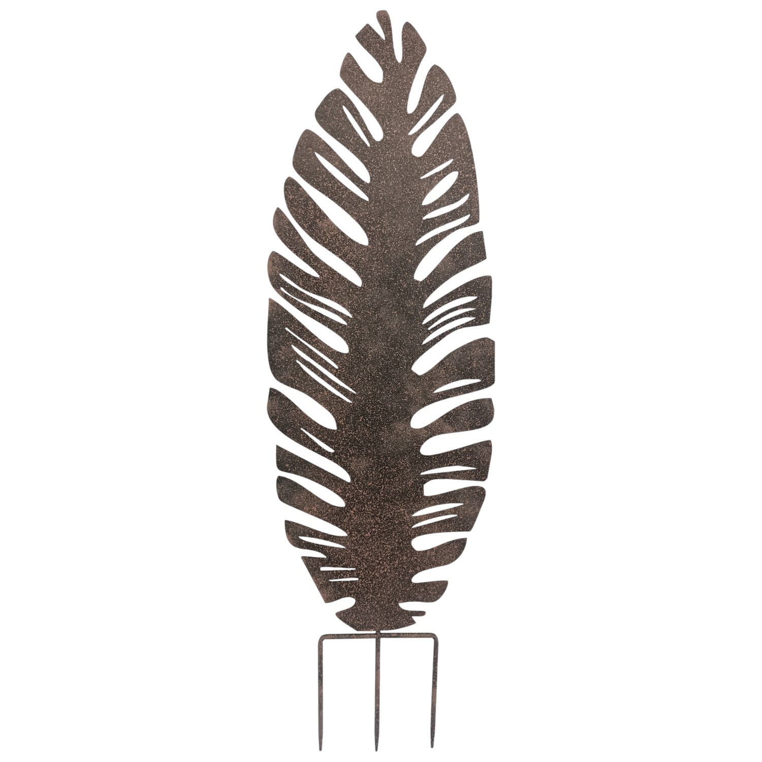 Rust Fern Trellis Brown Image 1