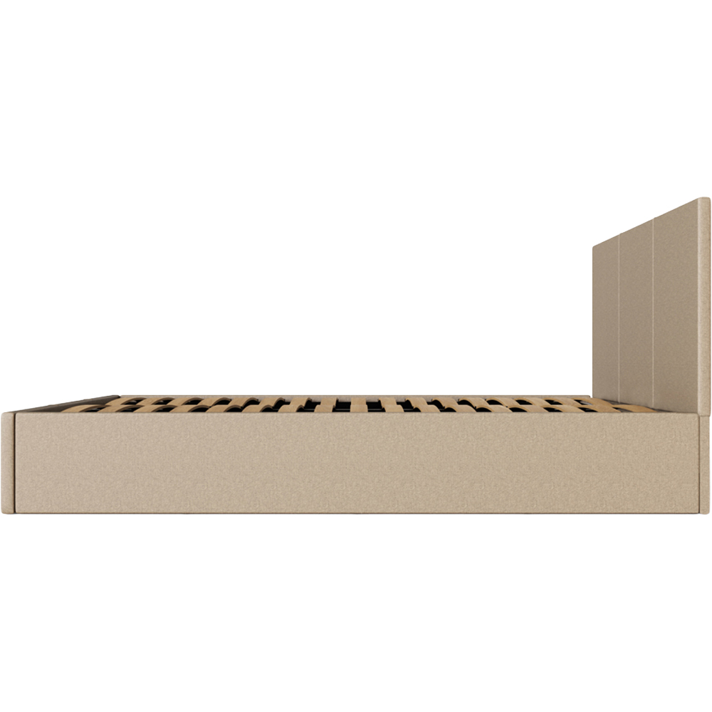 GFW Double Natural Side Lift Ottoman Bed Image 5