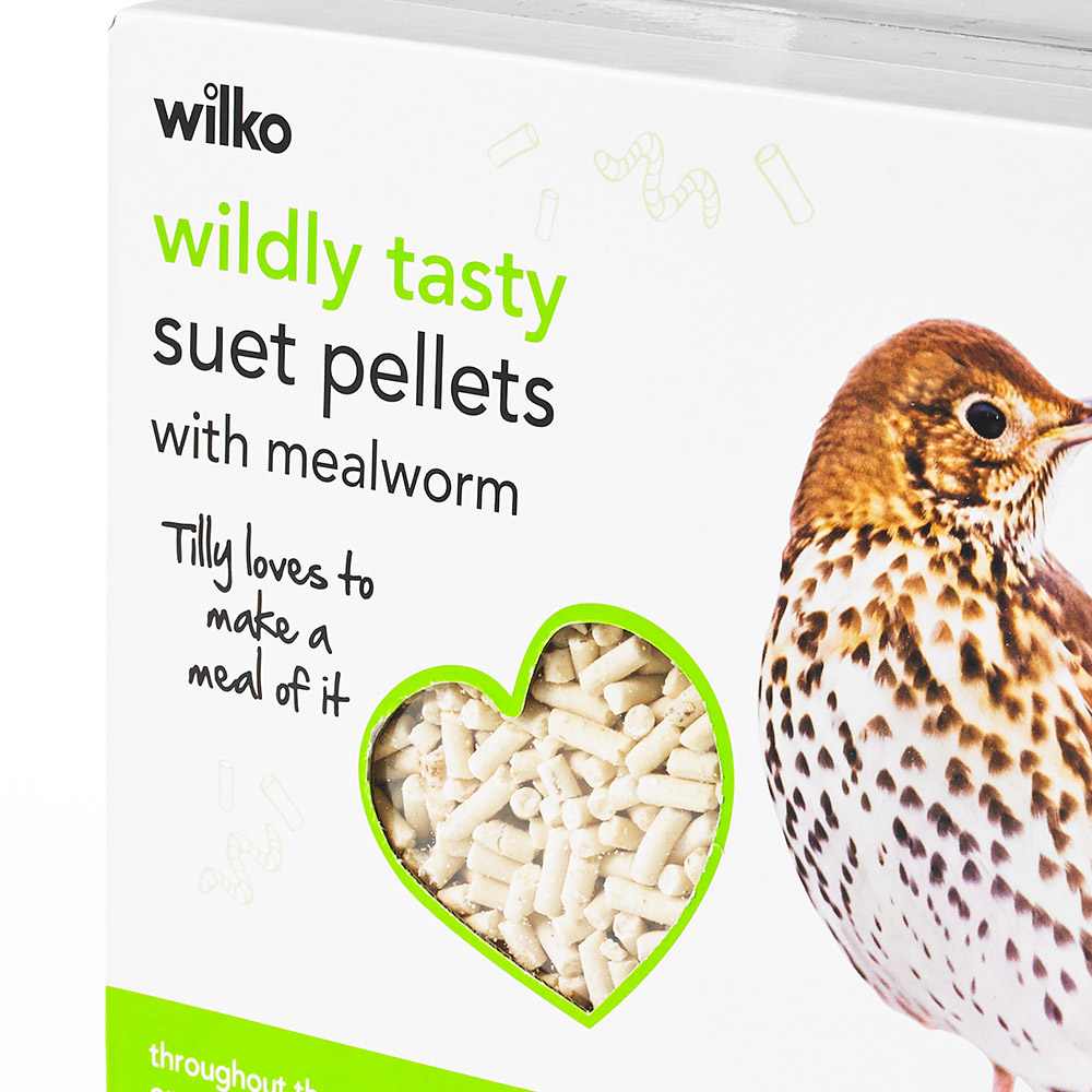 Wilko Wild Bird Suet Pellets with Mealworms 3kg Image 6