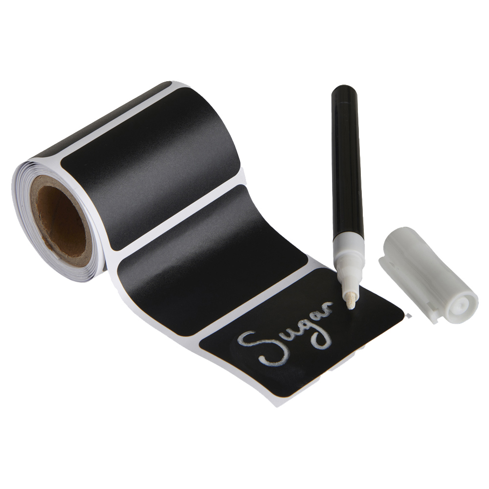 Wilko 50 Chalkboard Labels 4 x 6cm Wilko
