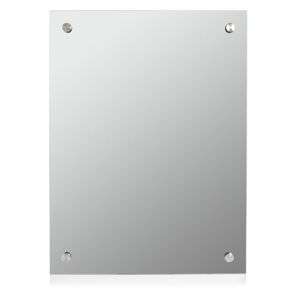 Wilko 45 x 60cm Pre Drilled Mirror Wilko