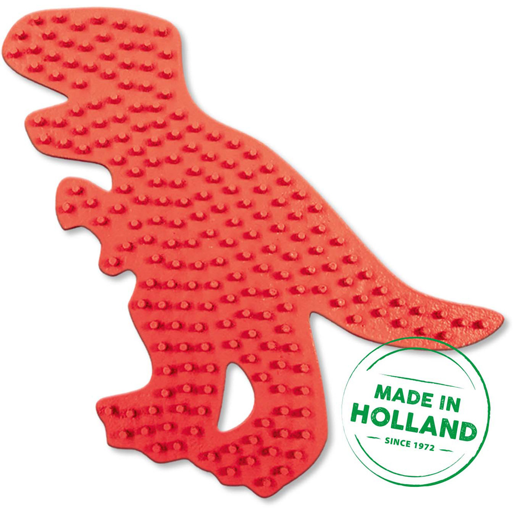 SES Creative Beedz T-Rex Dino Iron On Beads Base Plate Pegboard Image 3