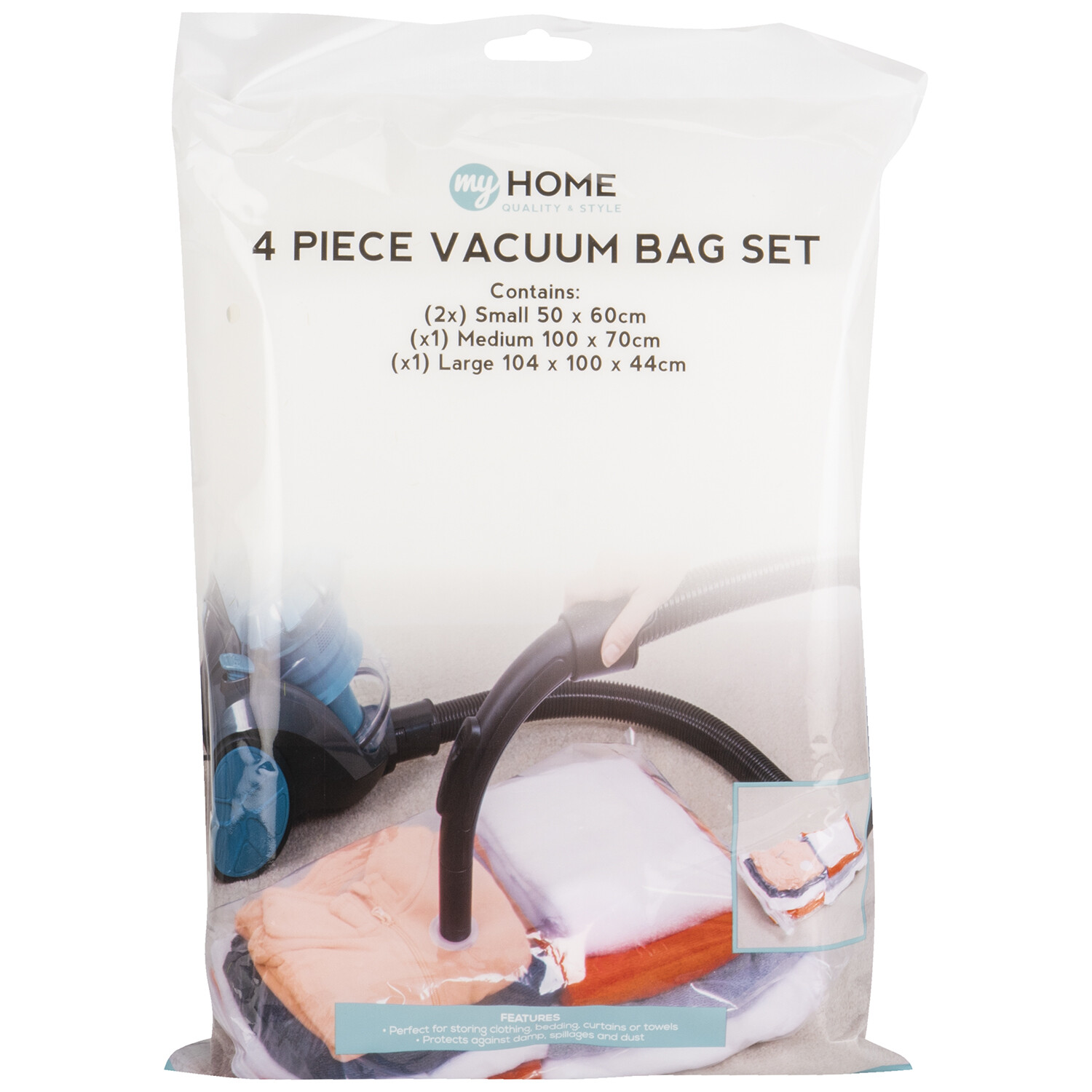 My Home Vacuum Bag Set 4 Piece Image