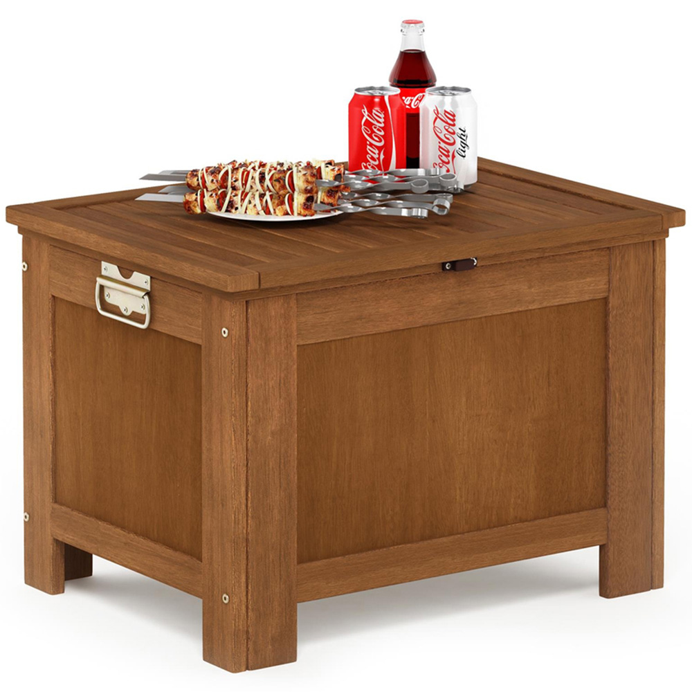 Walplus Teak Oil Hardwood Outdoor Drinks Cooler Image 6