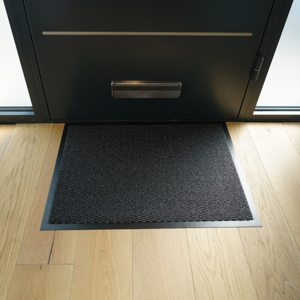 Desire Rugs Anthracite Anti Slip Door Mat 80 x 140cm Image 5