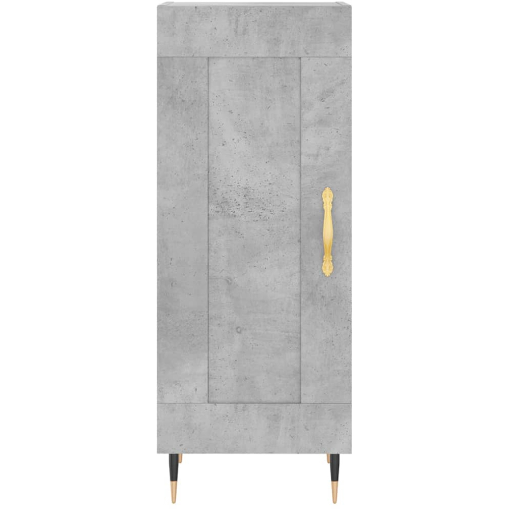 vidaXL 2 Door Concrete Grey Highboard Image 8