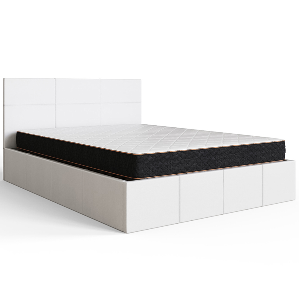 GFW King White Side Lift Ottoman Bed Image 2