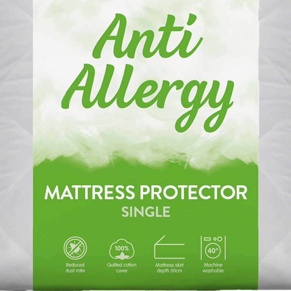 Slumberdown Single Anti-Allergy Mattress Protector Image 6