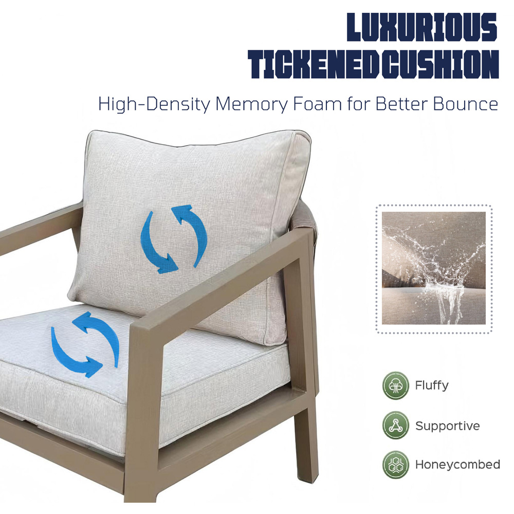 Furniture One 5 Seater Garden Lounge Set Image 5