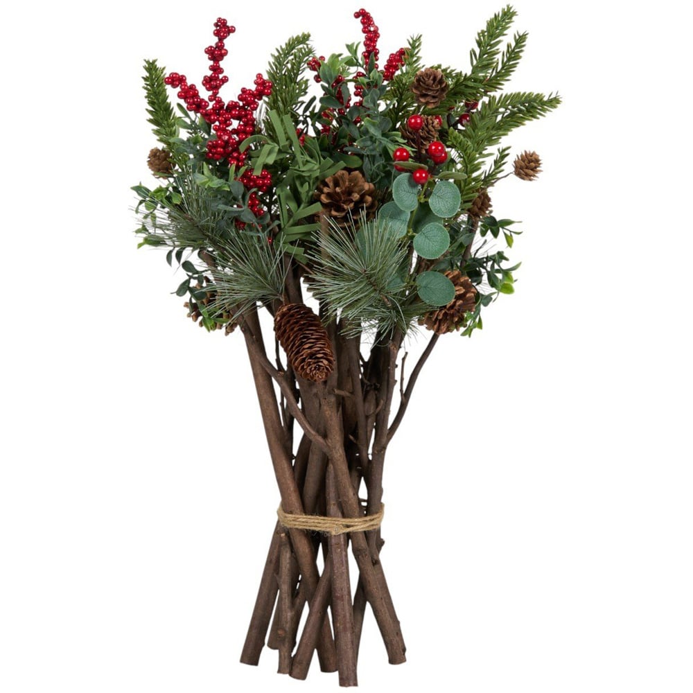 Floristry Bouquet Green and Red Image 3