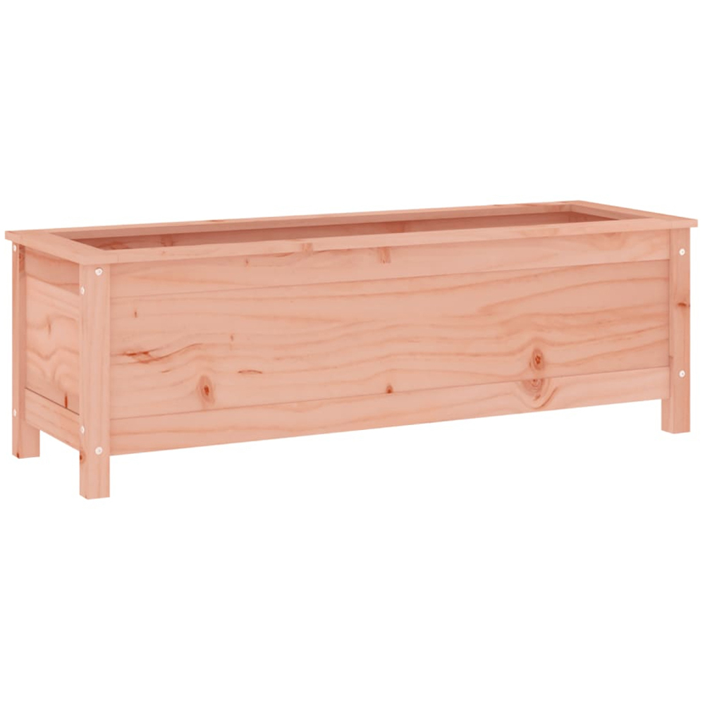 vidaXL Natural Solid Douglas Wood Raised Garden Bed 119.5 x 40 x 39cm Image 1