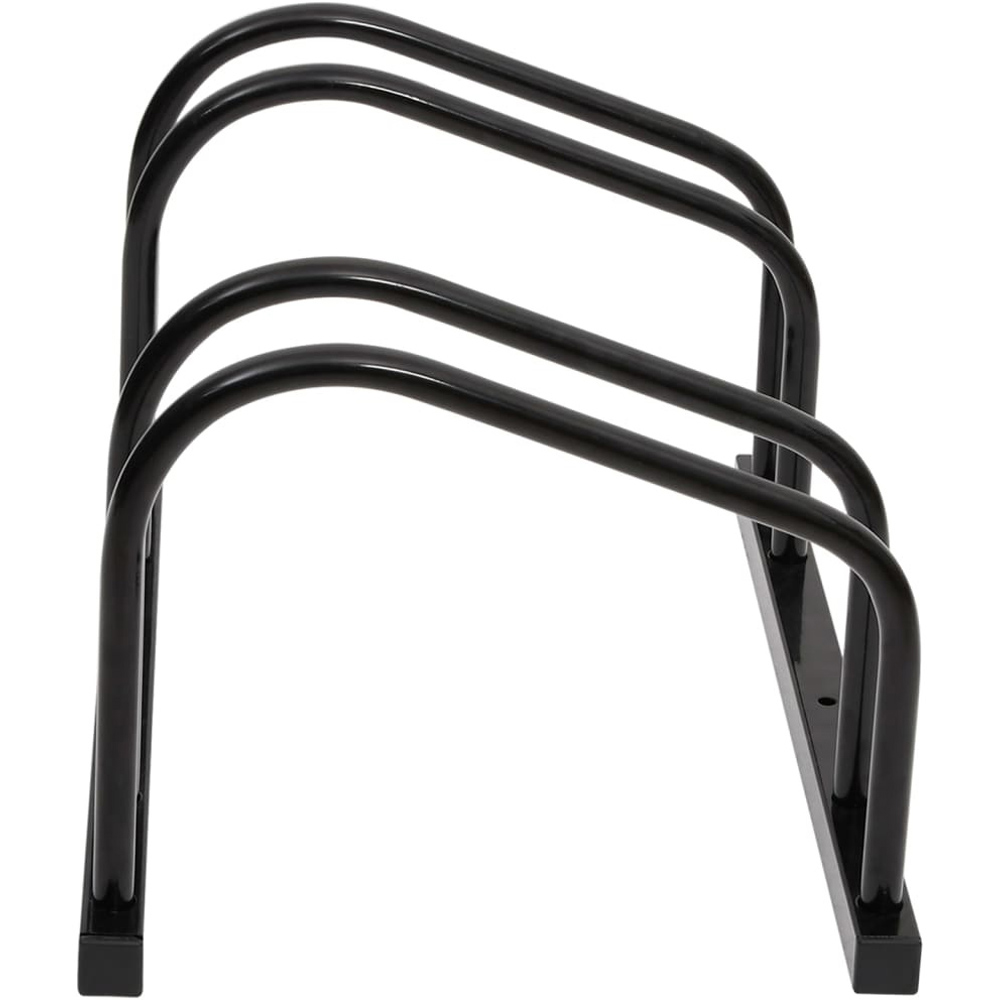 Wallplus Black Steel 2 Space Bike Rack Image 3