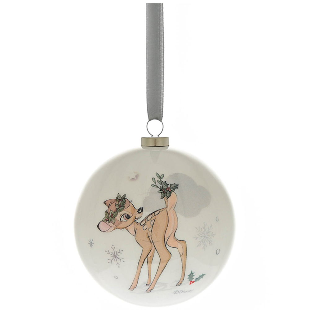 Disney Magical Beginnings White Multi Character Christmas Bauble 12 Pack Image 6