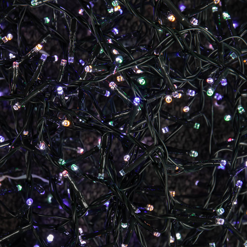 Samuel Alexander 600 White to Multicolour LED Multi-Function Green String Light 16m Image 5