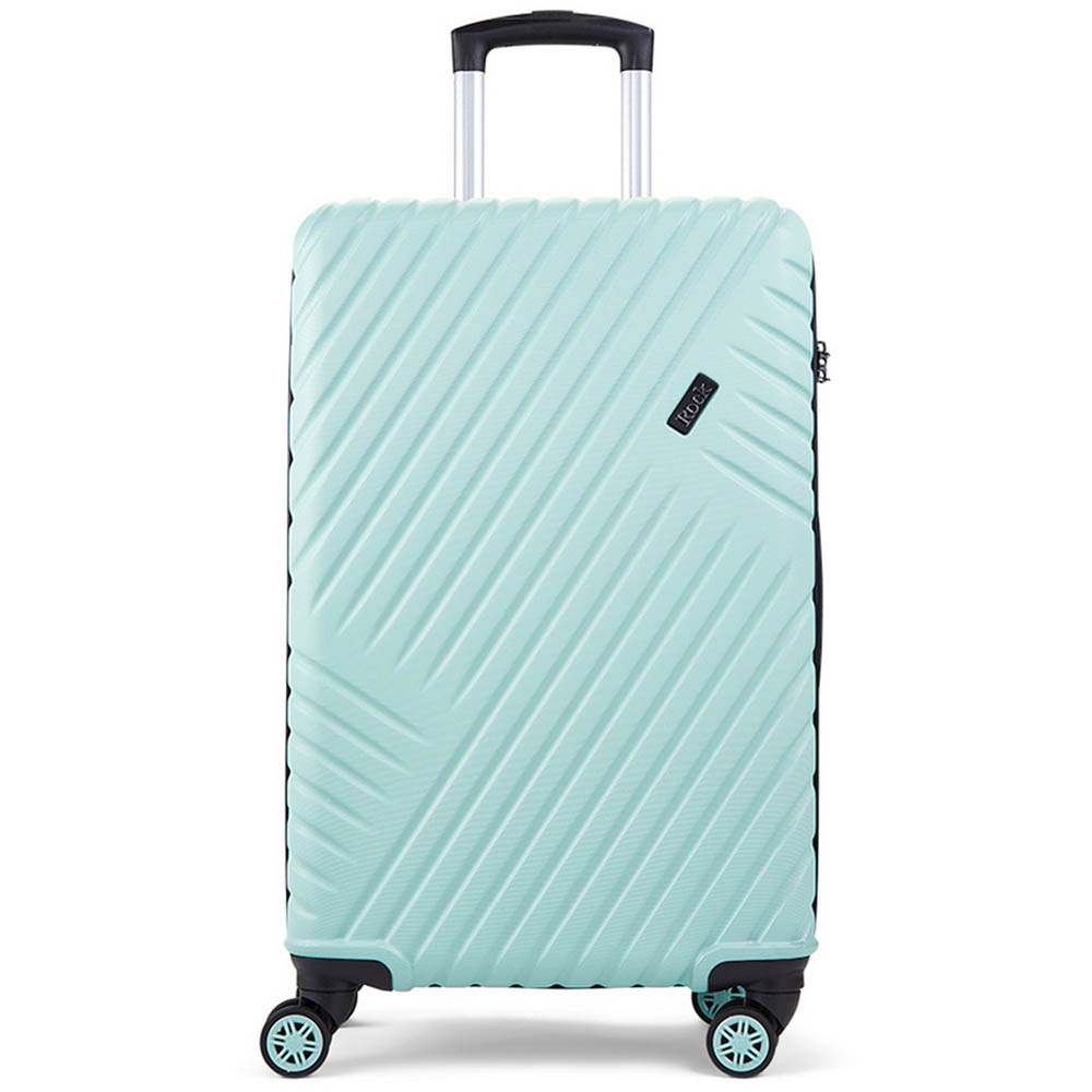 Rock Santiago Medium Green Hardshell Suitcase Image 2