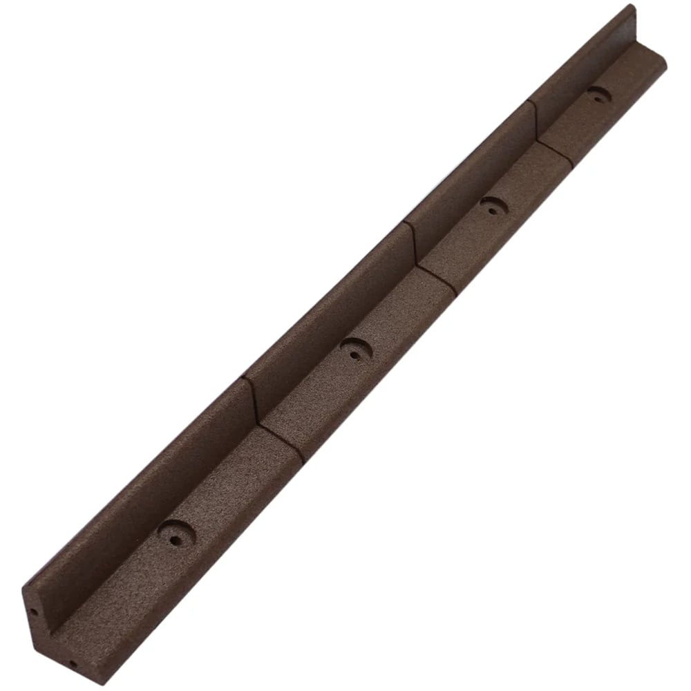MonsterShop Brown 4ft 8 Pack Flexible Lawn Edging Image 1