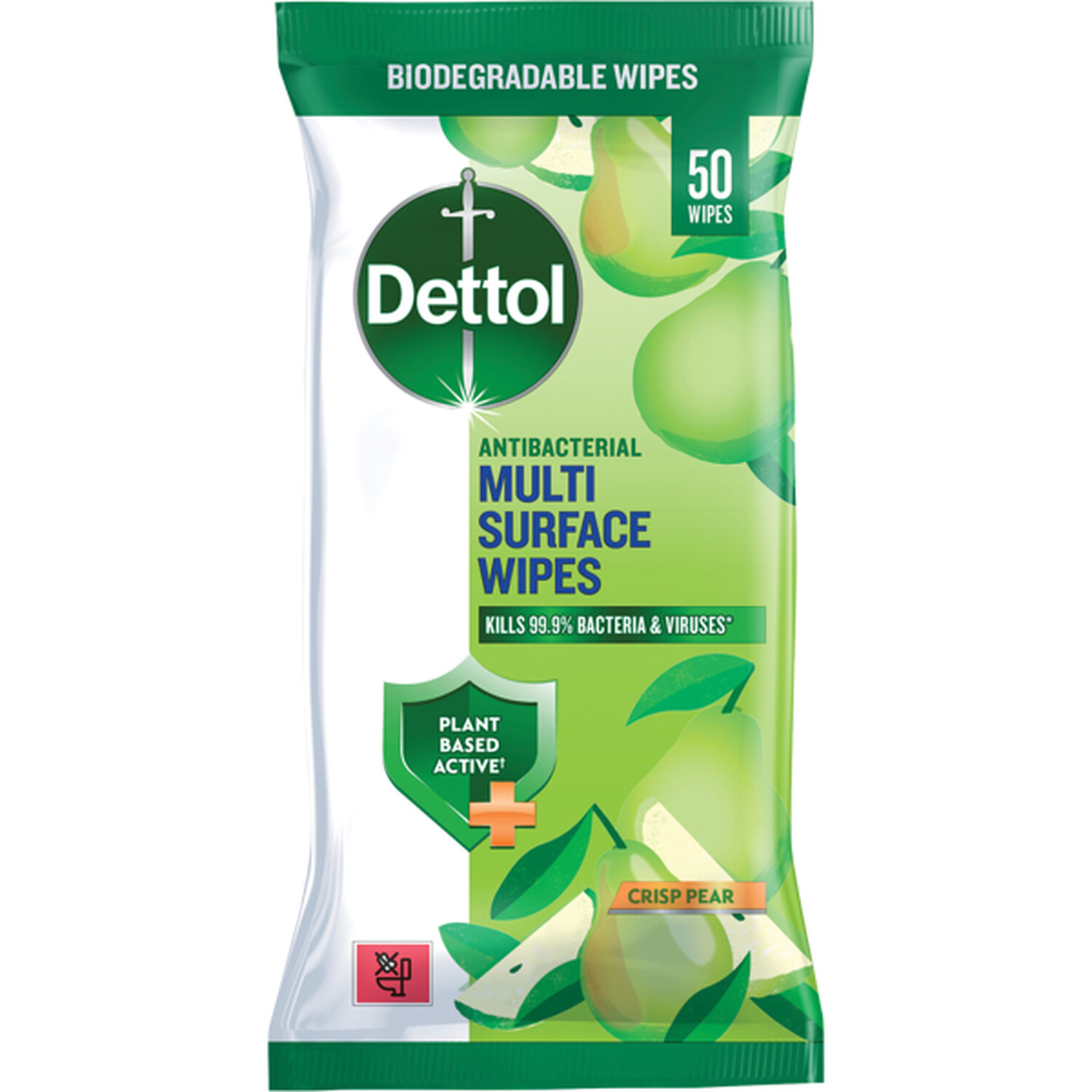 Dettol Tru Clean AB Wipes Image