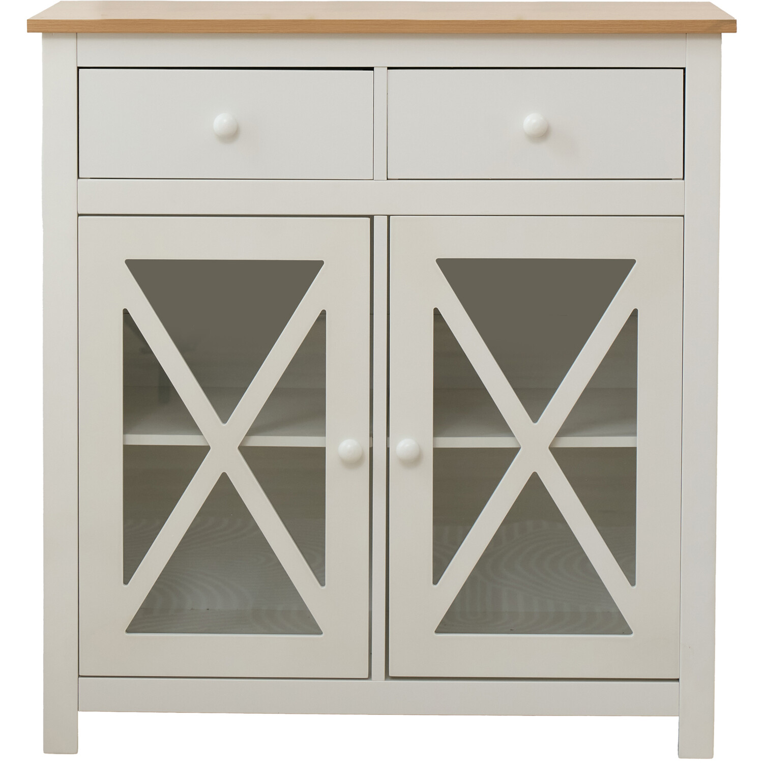 Austin Cabinet White Image 2