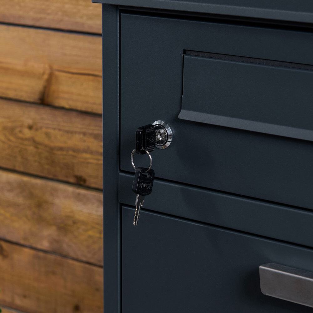 Letter and Parcel Store Unit Anthracite Image 4
