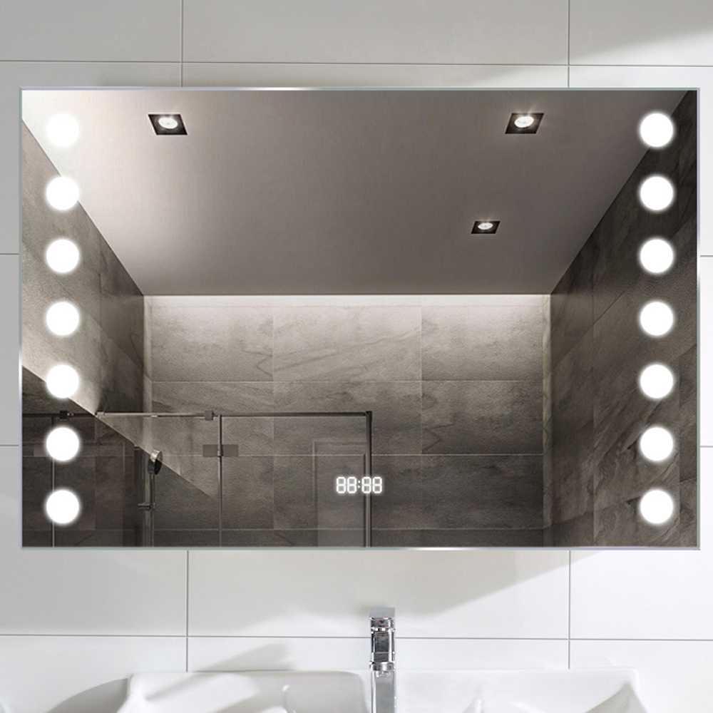 Living and Home LED Fog Free Bathroom Mirror 60 x80cm Image 2