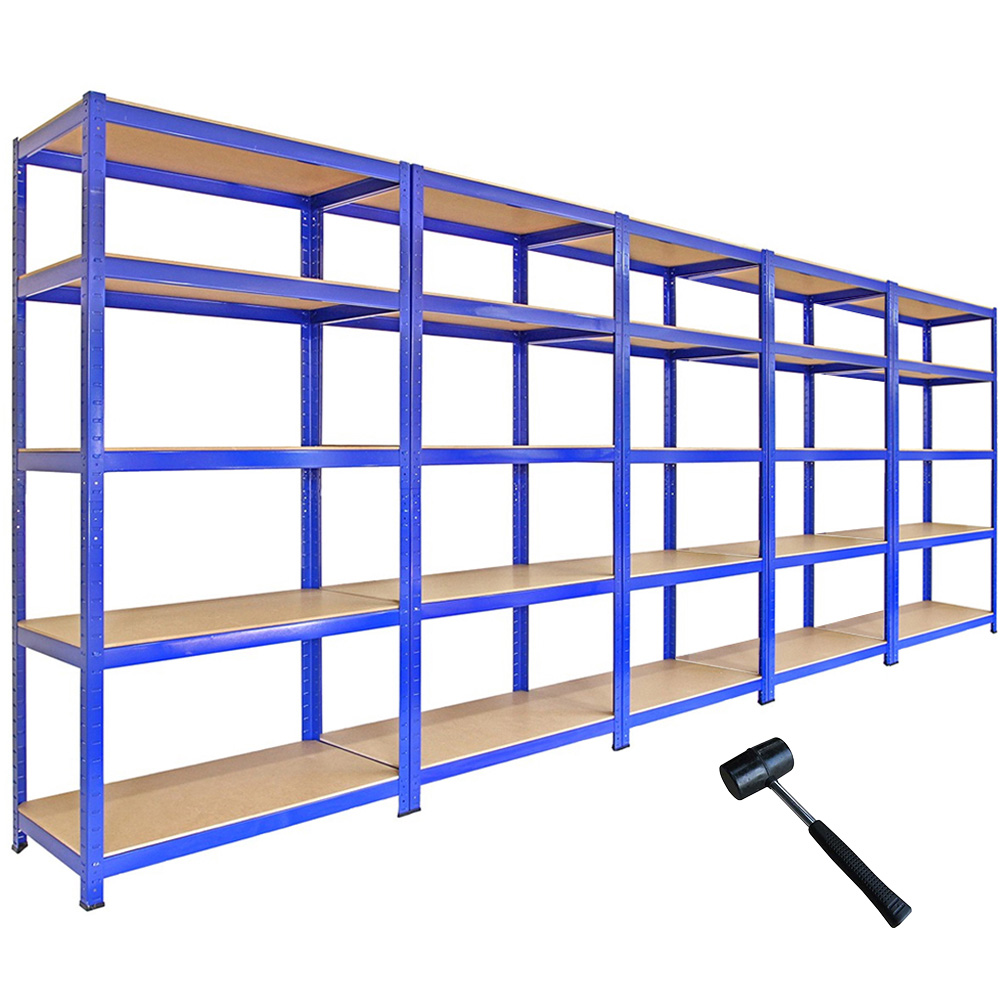Monstershop Blue Storage Racks 90cm 5 Pack Image 1