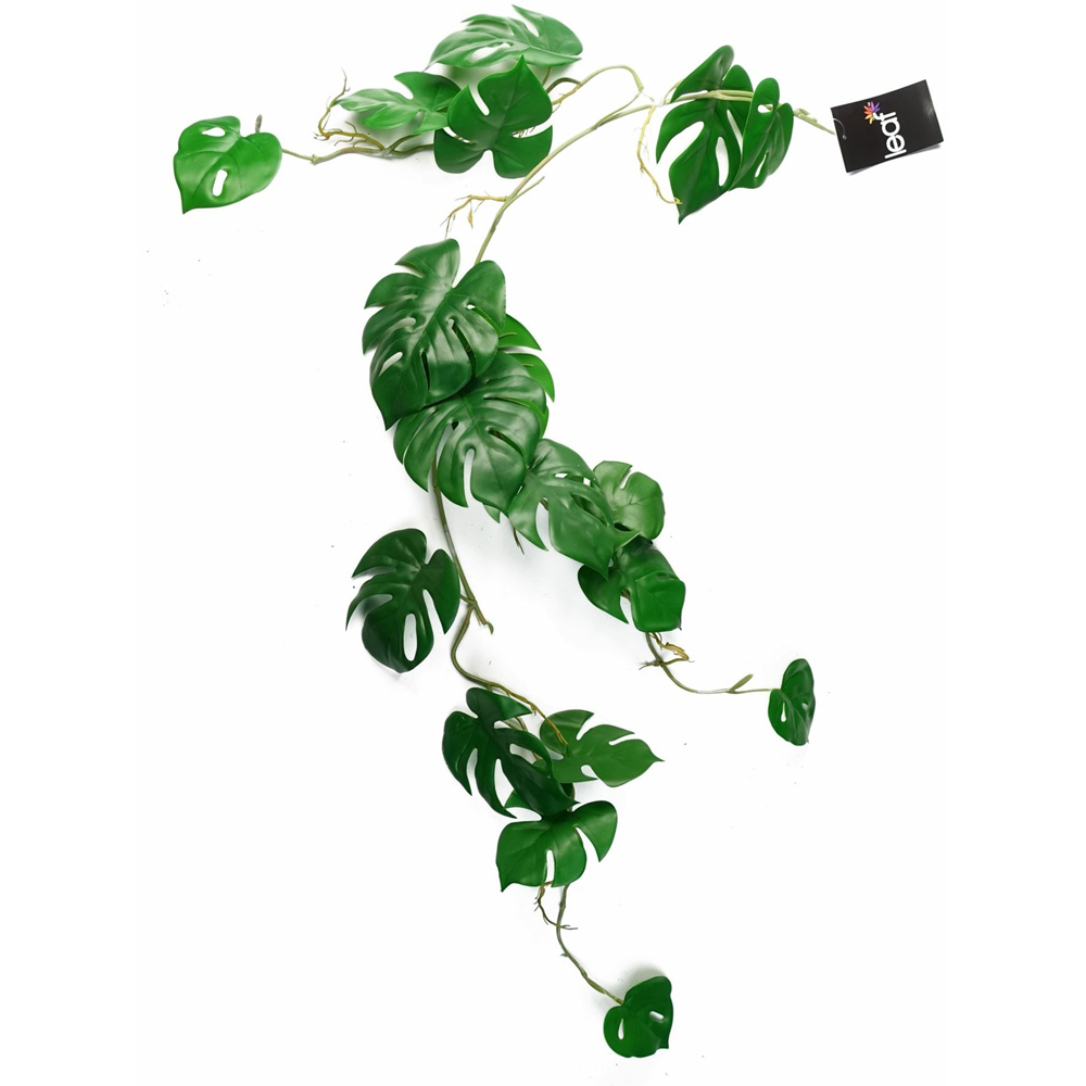 Leaf Trailing Monstera Hanging Artificial Plant 100cm Image 4