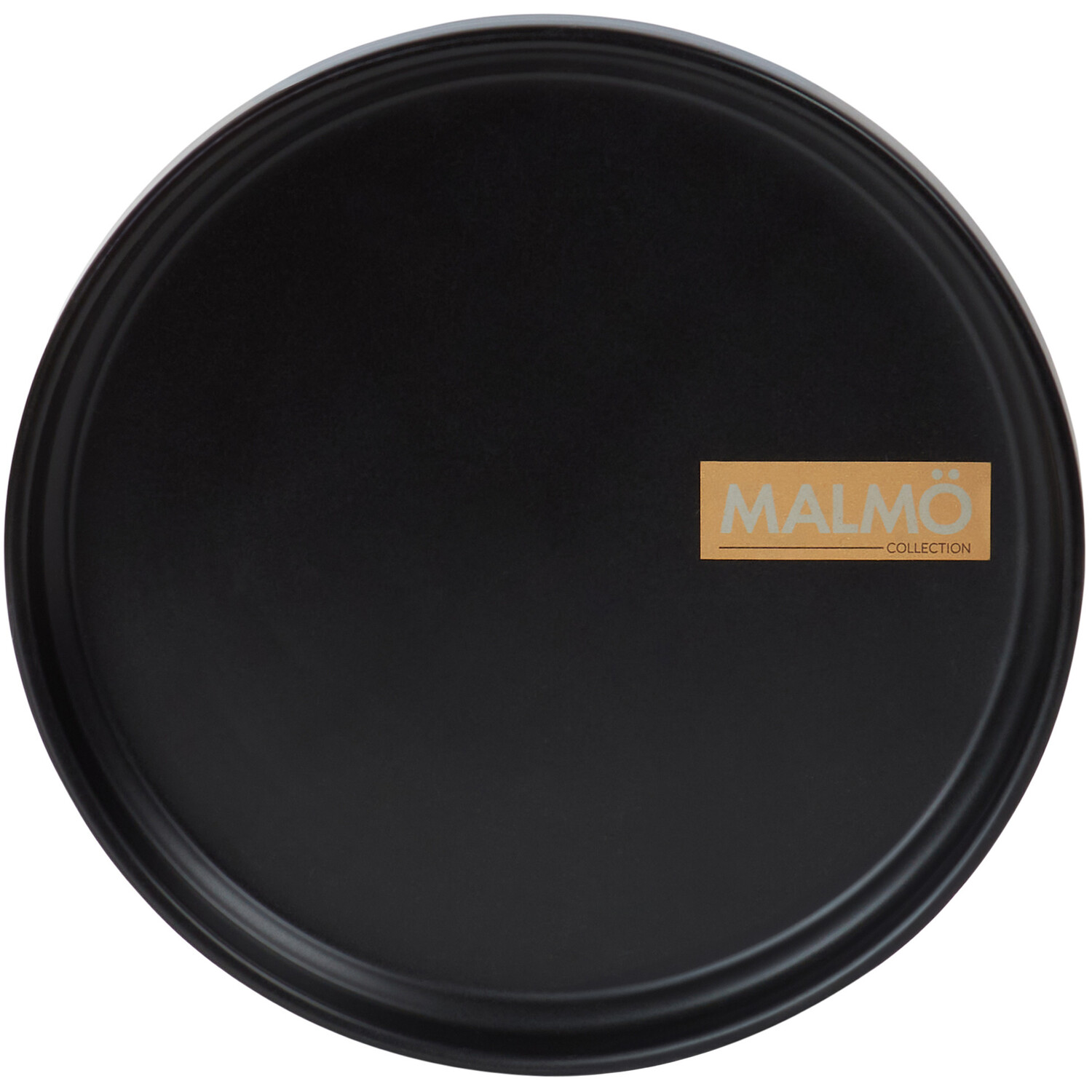 Malmo Stacking Side Plate - Black Image 2