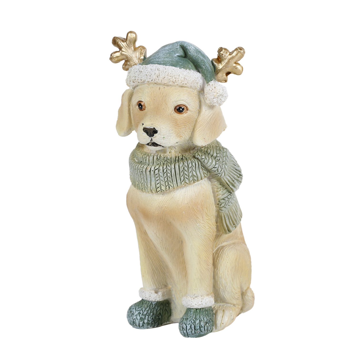 Reindeer Dog Ornament - Green Image 4