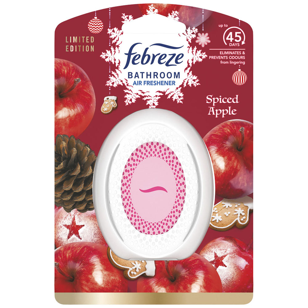Febreze Spiced Apple Bathroom Air Freshener 7.5ml Image 1