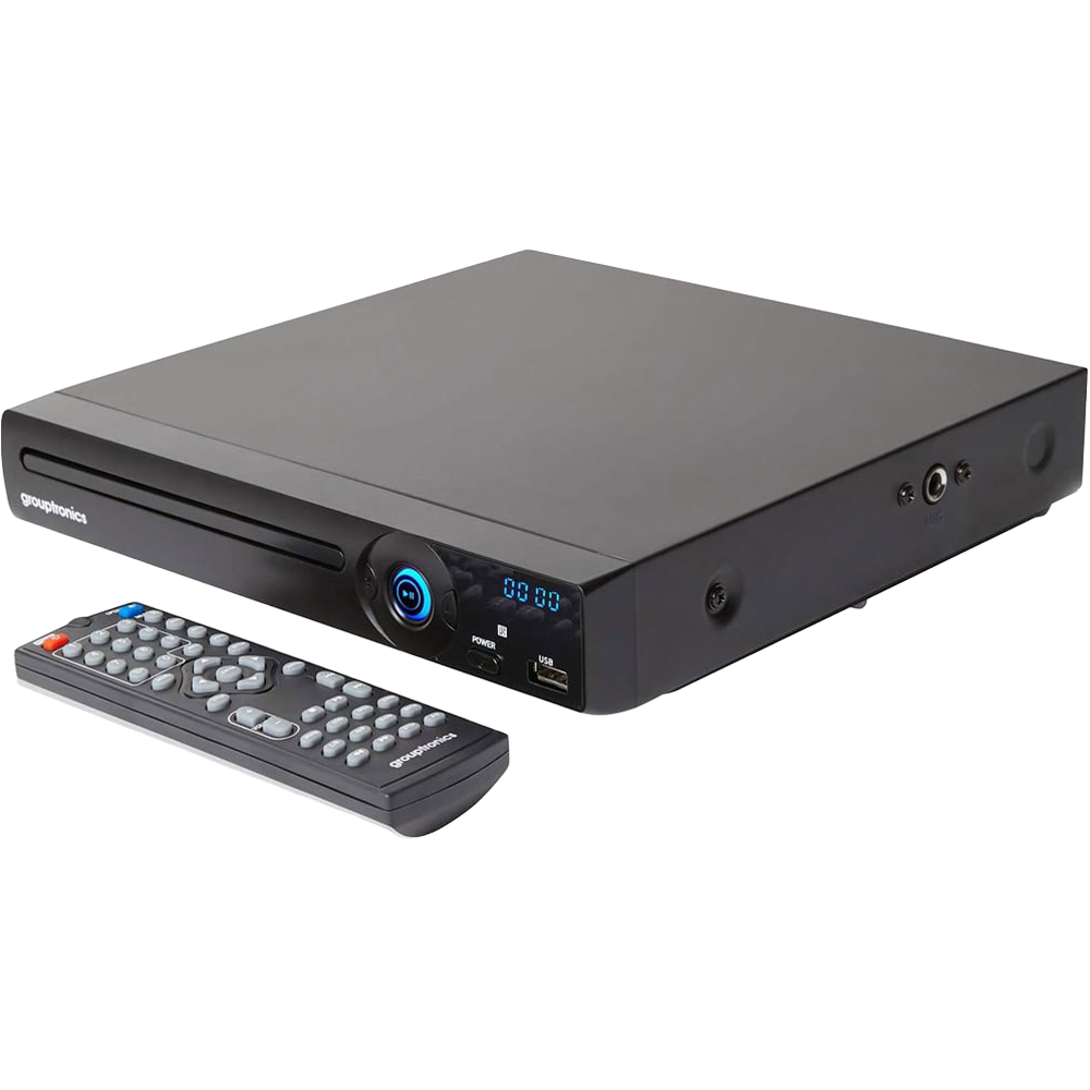 Grouptronics GTDVD-181 Compact Multi Region DVD Karaoke Player Image 1