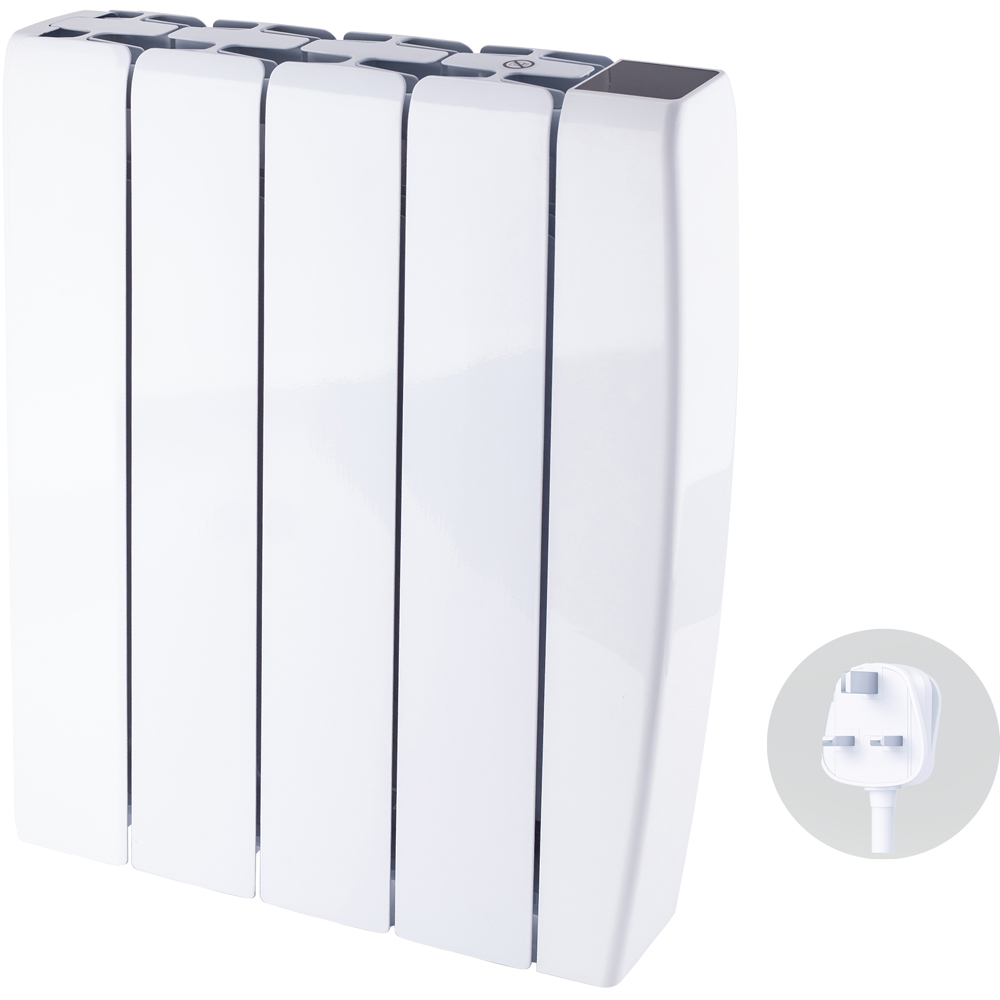 TCP Smart White Ceramic Electric Radiator 1000W Image 3