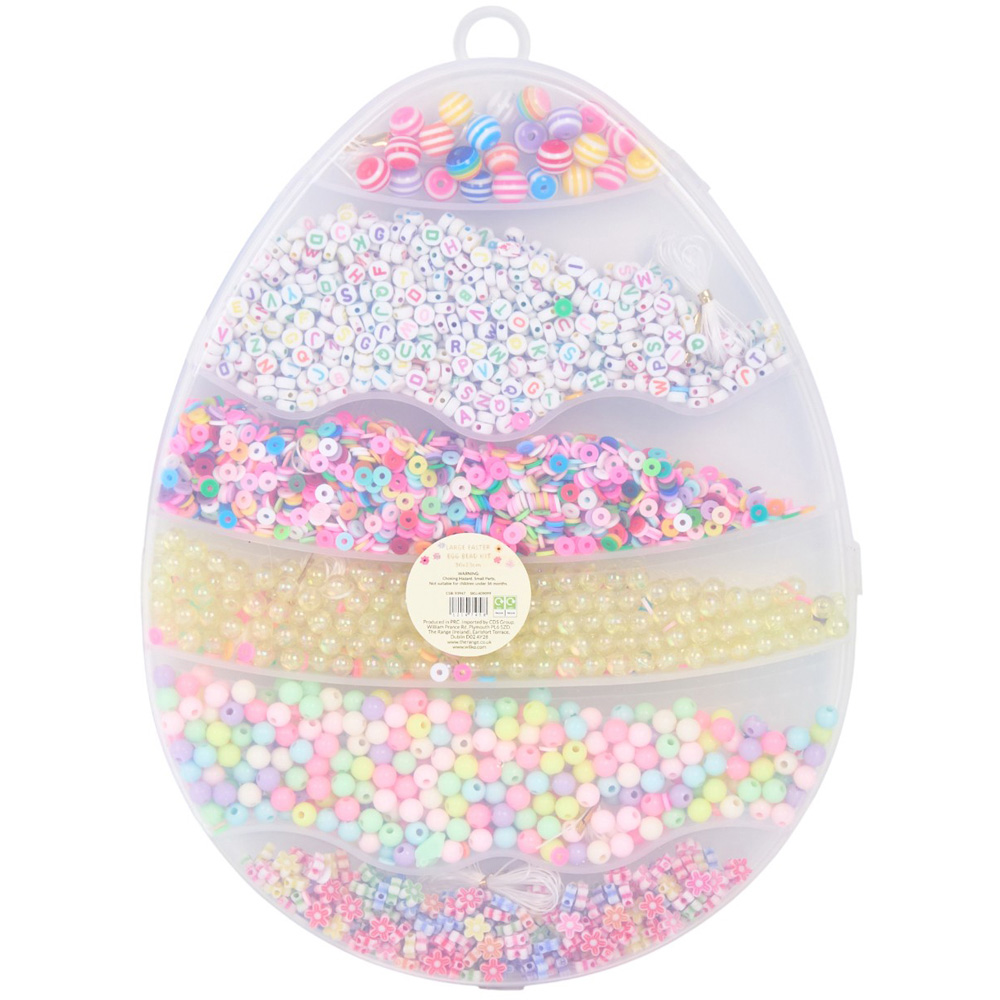 Large Easter Egg Bead Kit - Multicolour Image 3