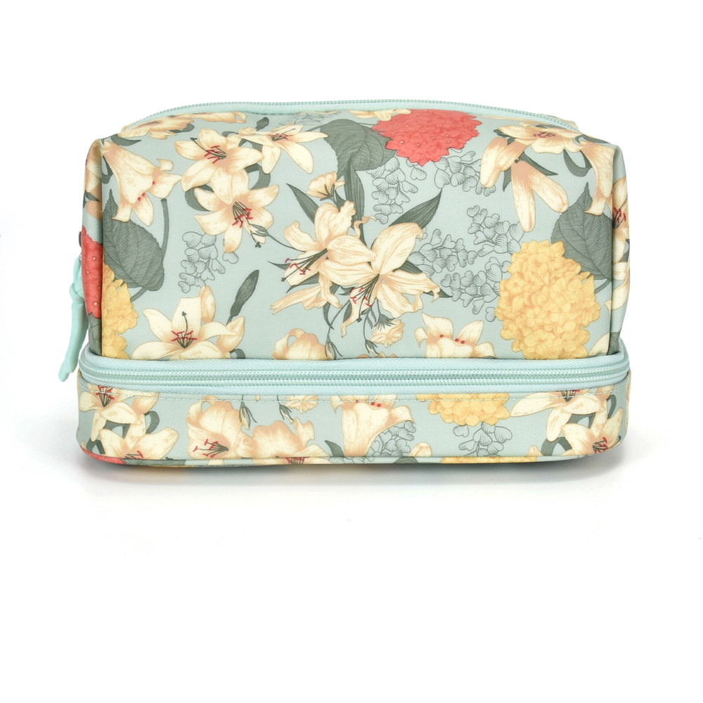 Avilo Floral Design Cosmetic Bag Image 2