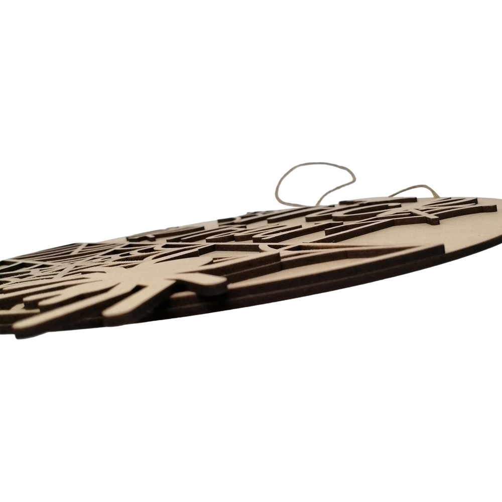 Trick or Treat Wooden Hanging Sign Neutral Image 5