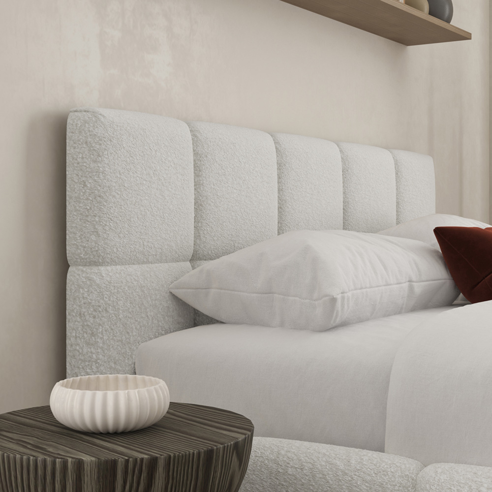 DS Living Ovella Double Dove Cubed Bed Frame Image 2