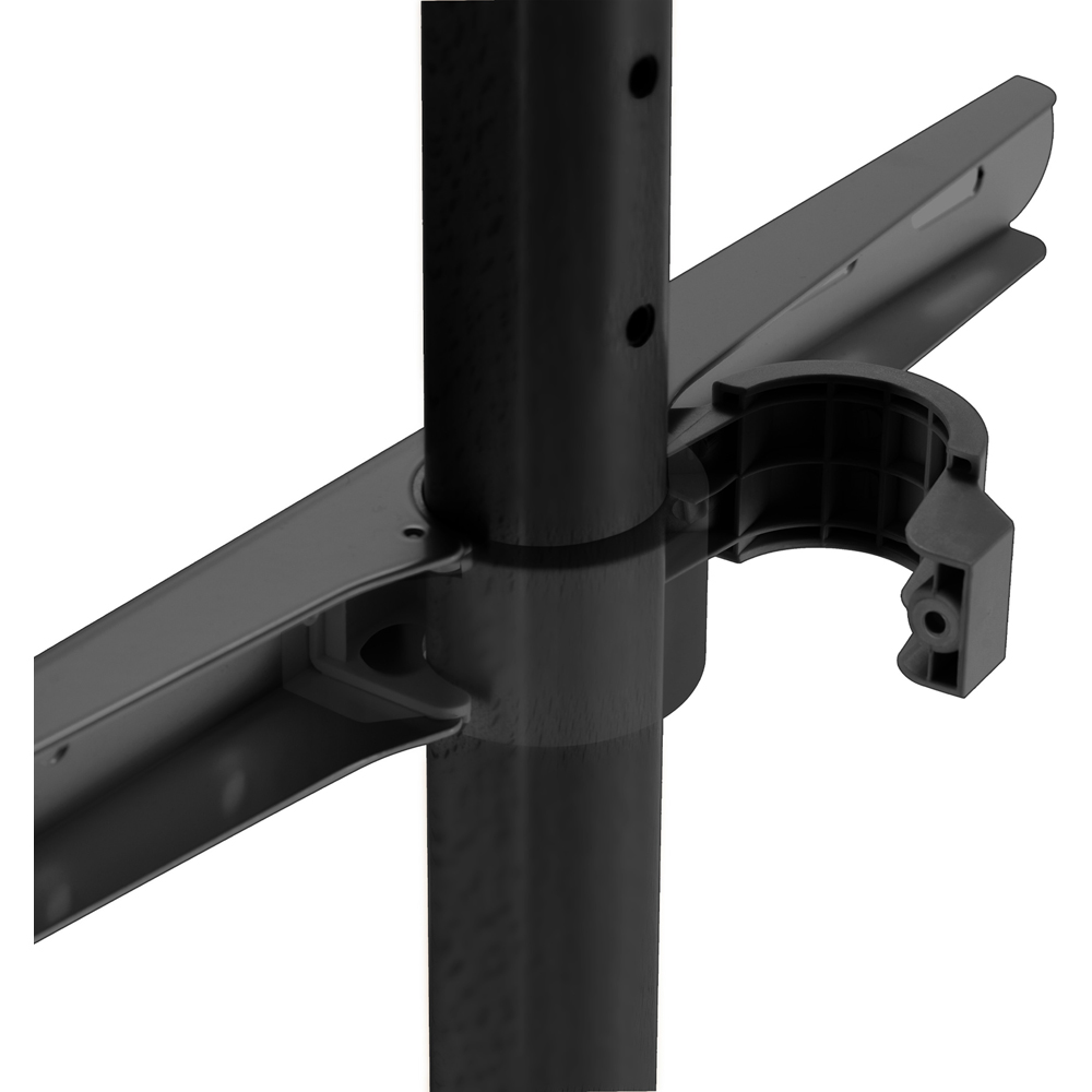 TTAP Tripod Black Wood Floor TV Stand Image 5