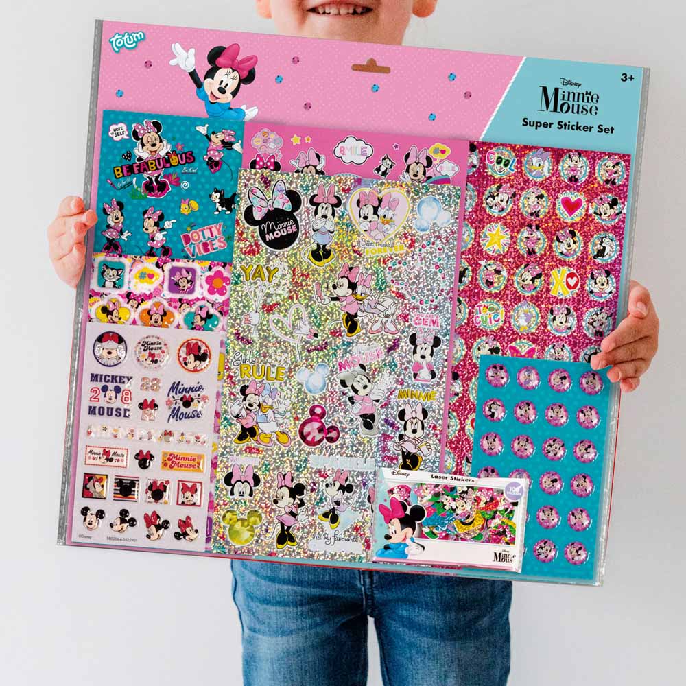 Disney Minnie Mouse Super Sticker Set Image 4