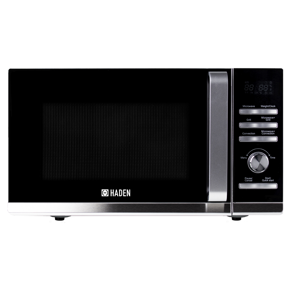 Haden 199102 Black & Silver Effect 25L Combination Microwave Grill 900W Image 1